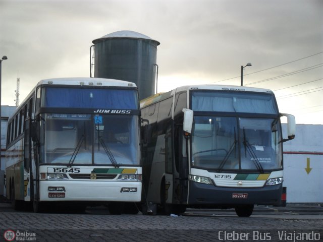 Empresa Gontijo de Transportes 15645 na cidade de Feira de Santana, Bahia, Brasil, por Cleber Bus. ID da foto: 426691.