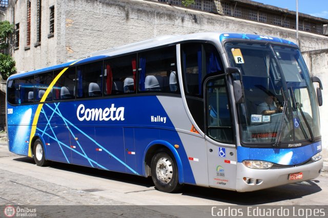 Viação Cometa 3509 na cidade de Rio de Janeiro, Rio de Janeiro, Brasil, por Carlos Eduardo Lopes. ID da foto: 426550.