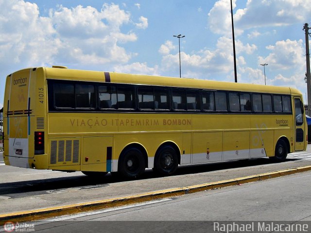 Viação Itapemirim 41015 na cidade de São Paulo, São Paulo, Brasil, por Raphael Malacarne. ID da foto: 427114.