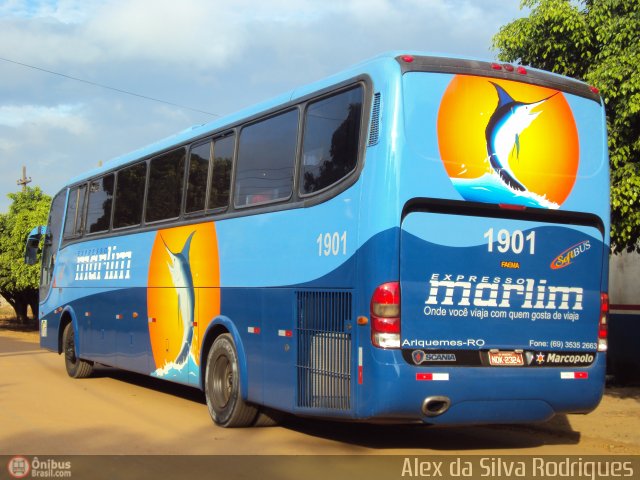 Expresso Marlim 1901 na cidade de Porto Velho, Rondônia, Brasil, por Alex da Silva Rodrigues. Número da foto: #427426.