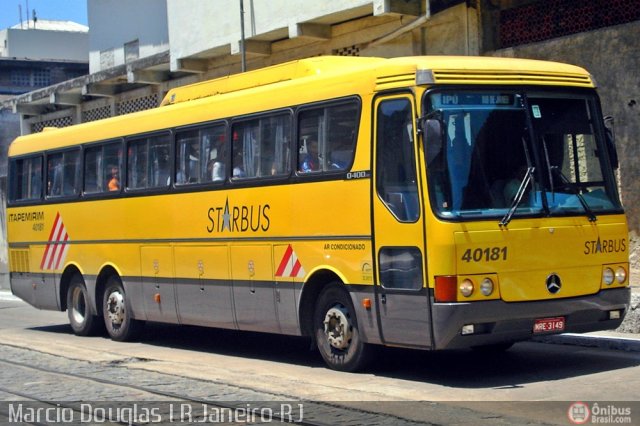 Viação Itapemirim 40181 na cidade de Rio de Janeiro, Rio de Janeiro, Brasil, por Francisco Ivano. Número da foto: #426936.