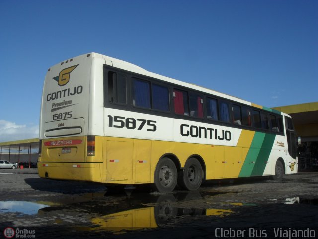 Empresa Gontijo de Transportes 15875 na cidade de Feira de Santana, Bahia, Brasil, por Cleber Bus. ID da foto: 426695.