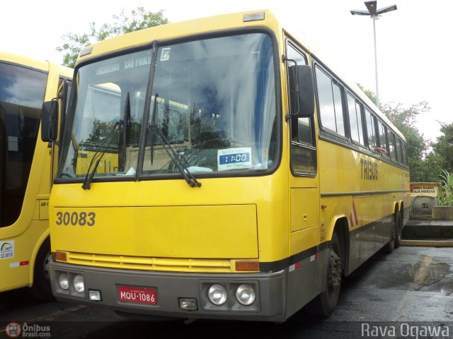 Viação Itapemirim 30083 na cidade de Vitória da Conquista, Bahia, Brasil, por Rava Ogawa. ID da foto: 426941.