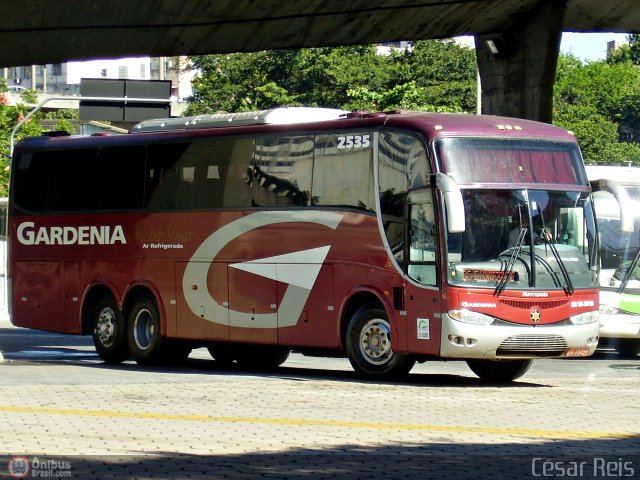 Expresso Gardenia 2535 na cidade de Belo Horizonte, Minas Gerais, Brasil, por César Ônibus. Número da foto: #428664.