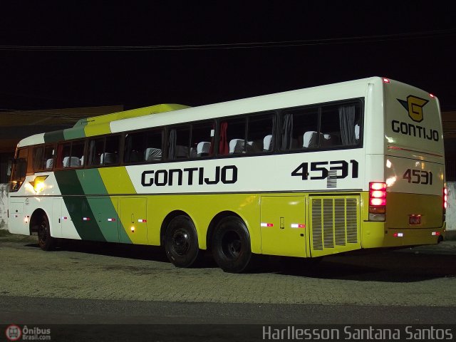 Empresa Gontijo de Transportes 4531 na cidade de Teresina, Piauí, Brasil, por Harllesson Santana Santos. ID da foto: 428689.