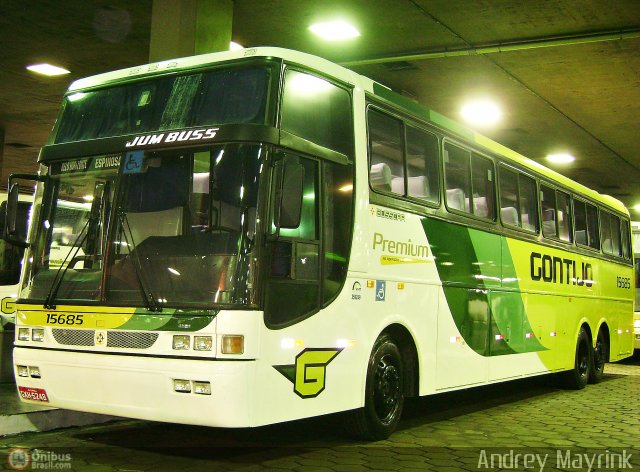 Empresa Gontijo de Transportes 15685 na cidade de Belo Horizonte, Minas Gerais, Brasil, por Andrey Gustavo. Número da foto: #428436.