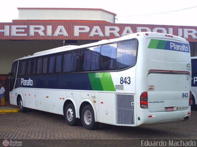 Planalto Transportes 843 na cidade de Pantano Grande, Rio Grande do Sul, Brasil, por Eduardo Machado. ID da foto: 431185.