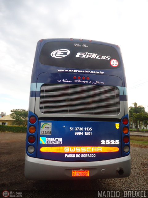 Trans Express 2525 na cidade de Passo do Sobrado, Rio Grande do Sul, Brasil, por Marcio  Bruxel. Número da foto: #431382.