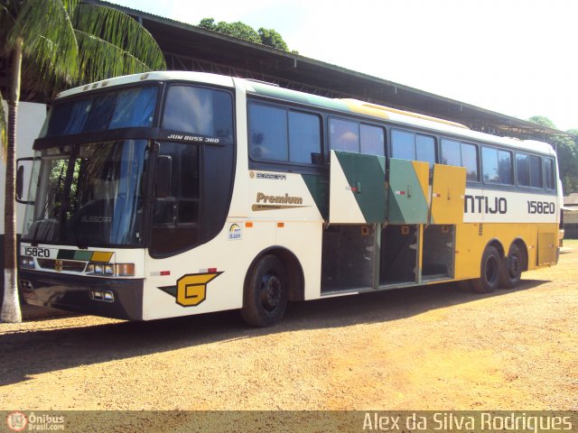 Empresa Gontijo de Transportes 15820 na cidade de Porto Velho, Rondônia, Brasil, por Alex da Silva Rodrigues. ID da foto: 430930.