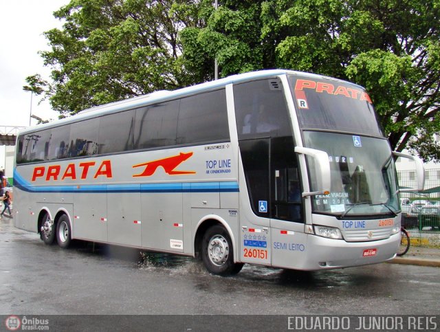 Expresso de Prata 260151 na cidade de São Paulo, São Paulo, Brasil, por EDUARDO - SOROCABUS. ID da foto: 432441.