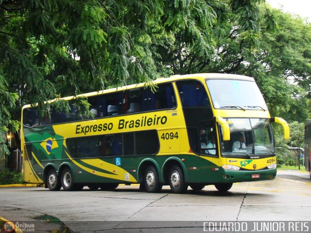 Expresso Brasileiro 4094 na cidade de São Paulo, São Paulo, Brasil, por EDUARDO - SOROCABUS. ID da foto: 432438.