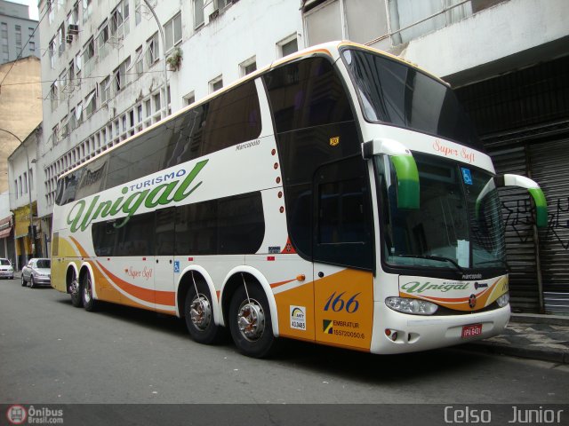 Agaltur Turismo - Unigal Transportes e Turismo 166 na cidade de São Paulo, São Paulo, Brasil, por Celso  Junior. Número da foto: #431441.