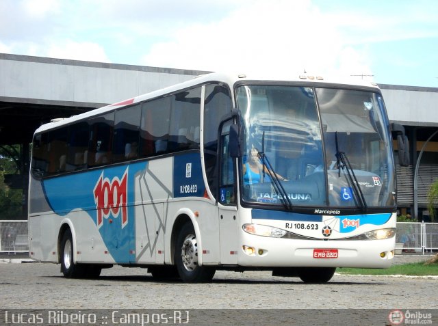Auto Viação 1001 RJ 108.623 na cidade de Campos dos Goytacazes, Rio de Janeiro, Brasil, por Lucas  Ribeiro. Número da foto: #432084.