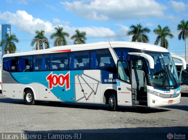 Auto Viação 1001 RJ 108.681 na cidade de Campos dos Goytacazes, Rio de Janeiro, Brasil, por Lucas  Ribeiro. Número da foto: #432149.
