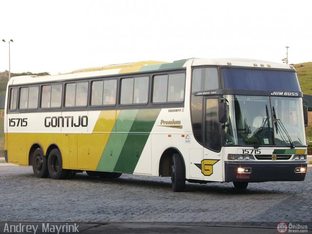 Empresa Gontijo de Transportes 15715 na cidade de Perdões, Minas Gerais, Brasil, por Andrey Gustavo. Número da foto: #432308.