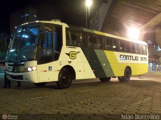 Empresa Gontijo de Transportes 3175 na cidade de Belo Horizonte, Minas Gerais, Brasil, por Adão Raimundo Marcelino. ID da foto: 432755.