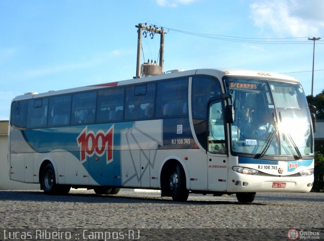 Auto Viação 1001 RJ 108.745 na cidade de Campos dos Goytacazes, Rio de Janeiro, Brasil, por Lucas  Ribeiro. ID da foto: 432925.