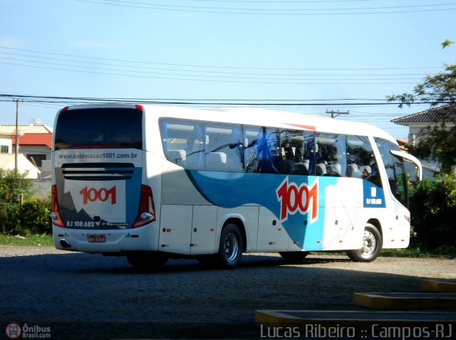 Auto Viação 1001 RJ 108.682 na cidade de Campos dos Goytacazes, Rio de Janeiro, Brasil, por Lucas  Ribeiro. Número da foto: #432914.