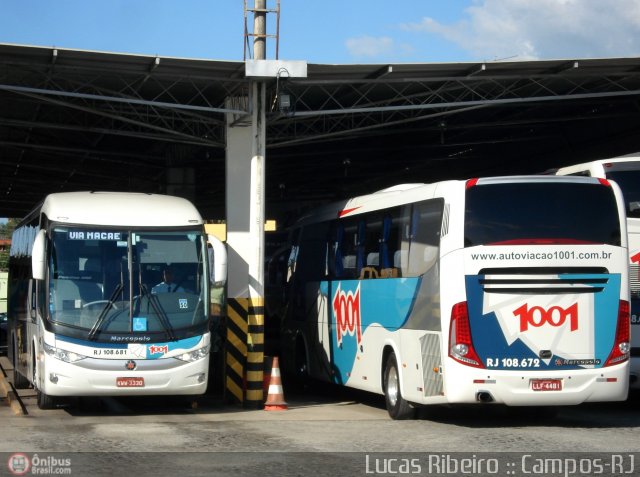 Auto Viação 1001 Garagem na cidade de Campos dos Goytacazes, Rio de Janeiro, Brasil, por Lucas  Ribeiro. ID da foto: 432904.