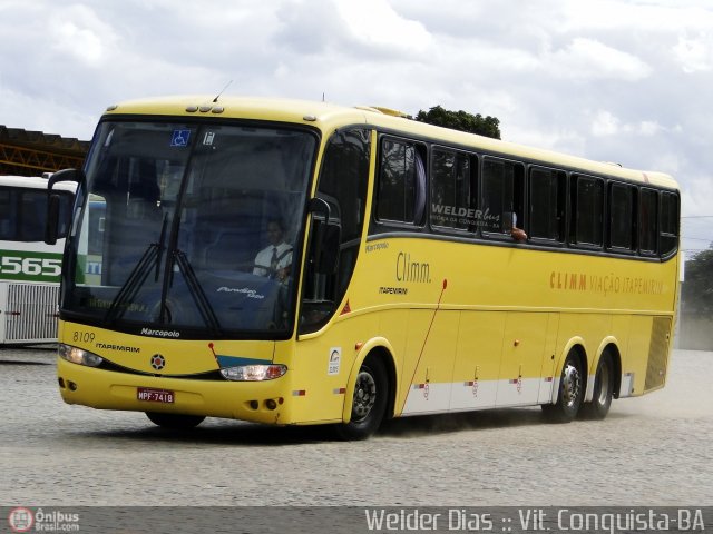 Viação Itapemirim 8109 na cidade de Vitória da Conquista, Bahia, Brasil, por Welder Dias. Número da foto: #433343.