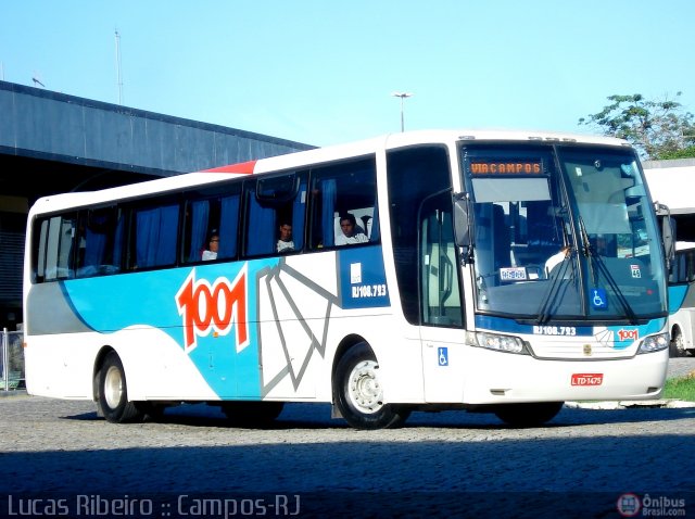 Auto Viação 1001 RJ 108.723 na cidade de Campos dos Goytacazes, Rio de Janeiro, Brasil, por Lucas  Ribeiro. Número da foto: #432921.