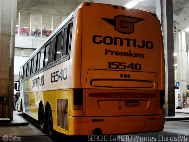 Empresa Gontijo de Transportes 15540 na cidade de Montes Claros, Minas Gerais, Brasil, por Sérgio Augusto Braga Canuto. ID da foto: 433853.