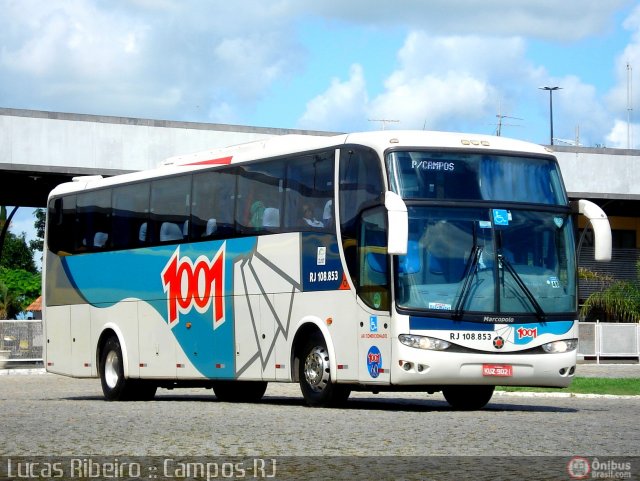Auto Viação 1001 RJ 108.853 na cidade de Campos dos Goytacazes, Rio de Janeiro, Brasil, por Lucas  Ribeiro. Número da foto: #432933.