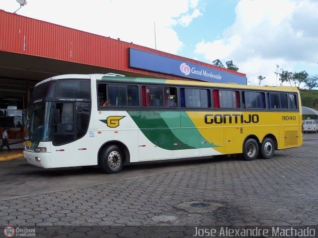 Empresa Gontijo de Transportes 11040 na cidade de João Monlevade, Minas Gerais, Brasil, por J. Alexandre Machado. Número da foto: #433330.