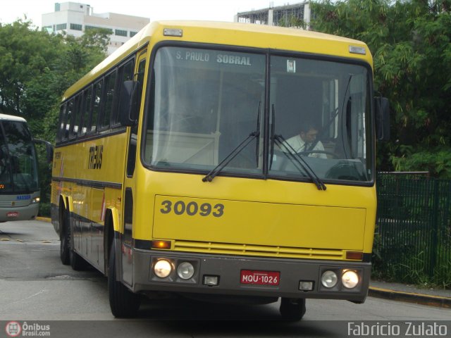 Viação Itapemirim 30093 na cidade de São Paulo, São Paulo, Brasil, por Fabricio do Nascimento Zulato. ID da foto: 434756.