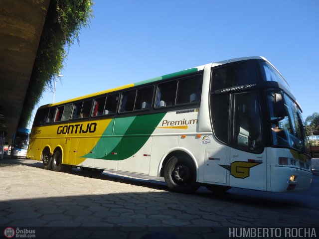 Empresa Gontijo de Transportes 15335 na cidade de Belo Horizonte, Minas Gerais, Brasil, por Humberto Rocha. ID da foto: 403716.