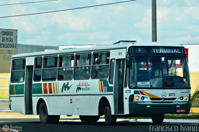 Empresa Circular de Marília 4275 na cidade de Marília, São Paulo, Brasil, por Francisco Ivano. Número da foto: #435607.