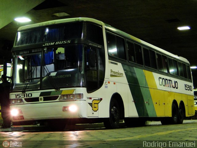 Empresa Gontijo de Transportes 15310 na cidade de Belo Horizonte, Minas Gerais, Brasil, por Rodrigo Emanuel. Número da foto: #436678.