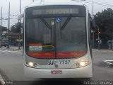 Metra - Sistema Metropolitano de Transporte 7737 na cidade de São Paulo, São Paulo, Brasil, por Roberto Teixeira. Número da foto: #436989.