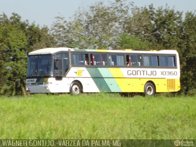 Empresa Gontijo de Transportes 10360 na cidade de Várzea da Palma, Minas Gerais, Brasil, por Wagner Gontijo Várzea da Palma-mg. Número da foto: #405206.
