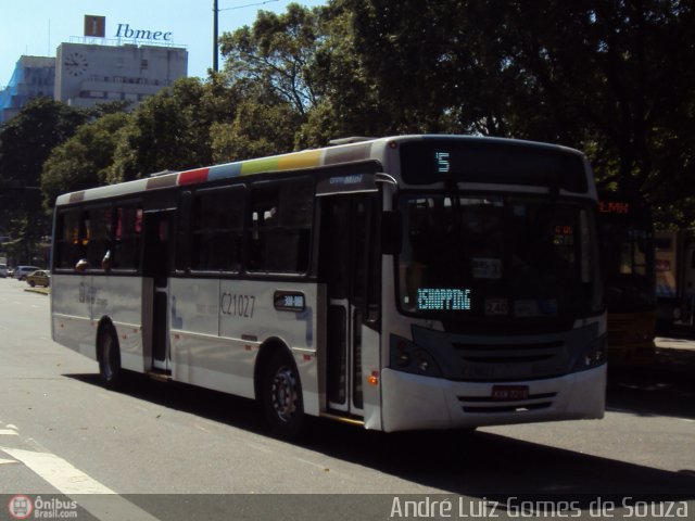Translitorânea Turística C21027 na cidade de Rio de Janeiro, Rio de Janeiro, Brasil, por André Luiz Gomes de Souza. Número da foto: #405739.