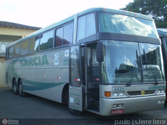 Viação Garcia 6434 na cidade de Paranacity, Paraná, Brasil, por Paulo J. S. Ferre. Número da foto: #405614.