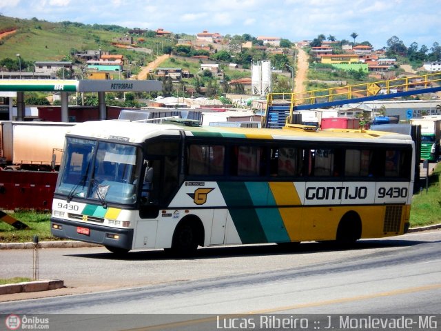 Empresa Gontijo de Transportes 9430 na cidade de João Monlevade, Minas Gerais, Brasil, por Lucas  Ribeiro. Número da foto: #406522.
