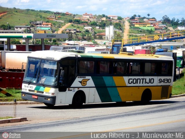 Empresa Gontijo de Transportes 9430 na cidade de João Monlevade, Minas Gerais, Brasil, por Lucas  Ribeiro. ID da foto: 406522.