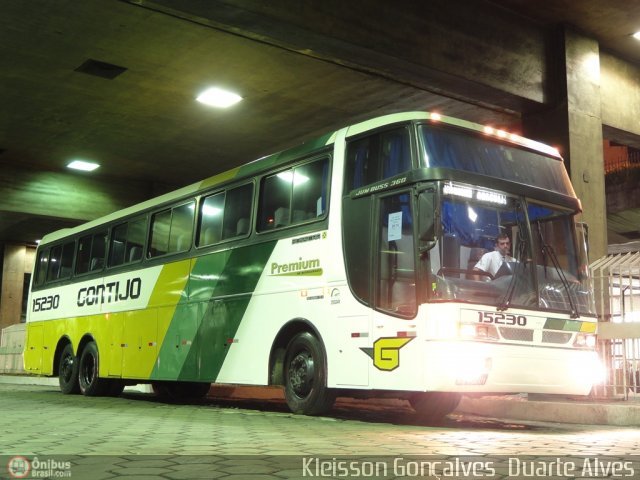 Empresa Gontijo de Transportes 15230 na cidade de Belo Horizonte, Minas Gerais, Brasil, por Kleisson  Gonçalves. Número da foto: #406796.