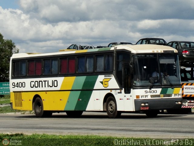 Empresa Gontijo de Transportes 9400 na cidade de Vitória da Conquista, Bahia, Brasil, por Drill Silva. ID da foto: 406163.