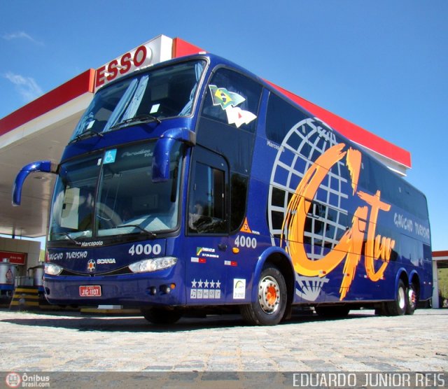 Gaúcho Turismo 4000 na cidade de Aparecida, São Paulo, Brasil, por EDUARDO - SOROCABUS. Número da foto: #407604.