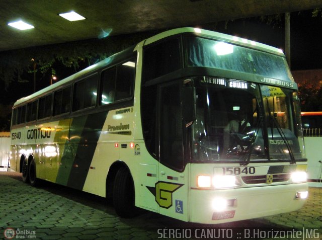 Empresa Gontijo de Transportes 15840 na cidade de Belo Horizonte, Minas Gerais, Brasil, por Sérgio Augusto Braga Canuto. ID da foto: 408056.