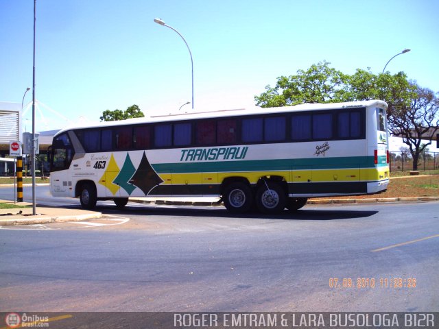 Viação Transpiauí 463 na cidade de Brasília, Distrito Federal, Brasil, por Roger Emtram & Lara Busologa. Número da foto: #408152.