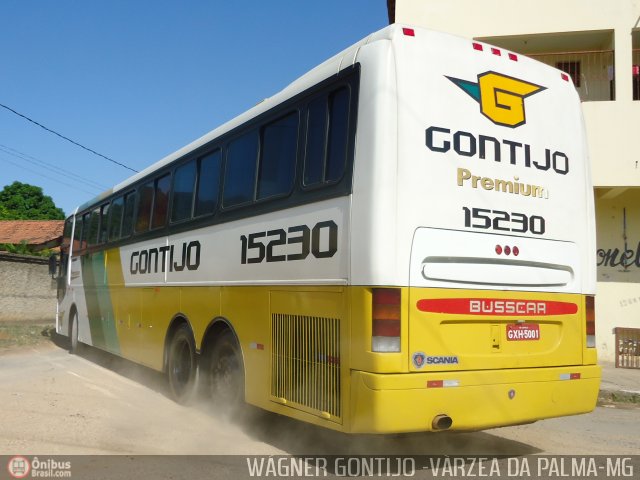 Empresa Gontijo de Transportes 15230 na cidade de Várzea da Palma, Minas Gerais, Brasil, por Wagner Gontijo Várzea da Palma-mg. ID da foto: 408776.