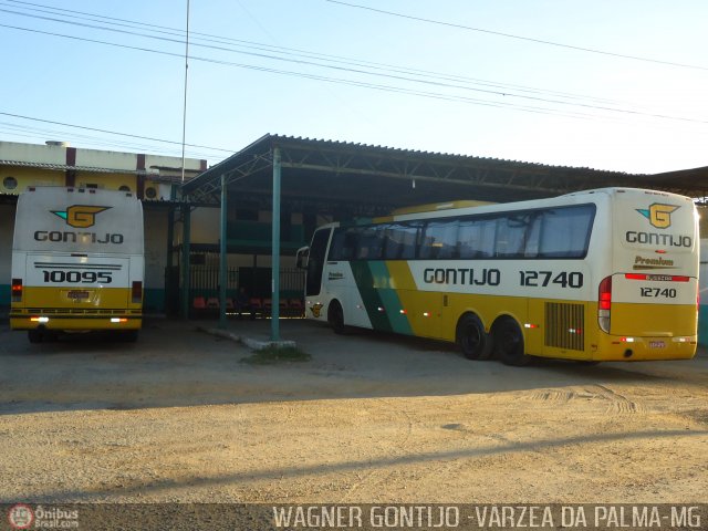 Empresa Gontijo de Transportes 10095 na cidade de Várzea da Palma, Minas Gerais, Brasil, por Wagner Gontijo Várzea da Palma-mg. Número da foto: #408775.