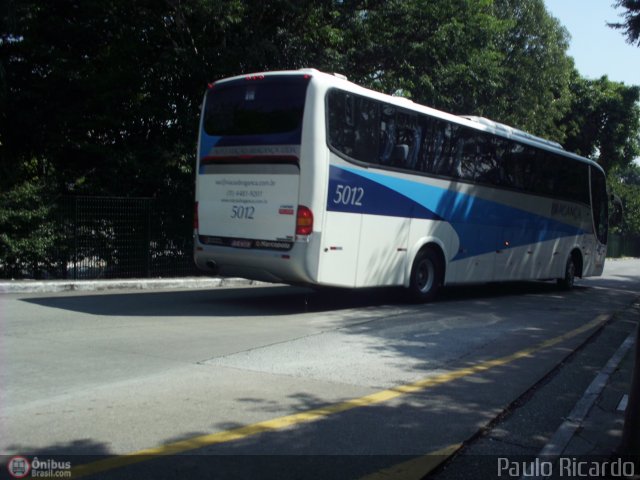 Auto Viação Bragança 5012 na cidade de São Paulo, São Paulo, Brasil, por Paulo Ricardo. Número da foto: #408905.