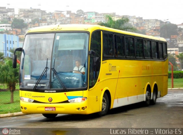 Viação Itapemirim 8123 na cidade de Vitória, Espírito Santo, Brasil, por Lucas  Ribeiro. ID da foto: 408365.