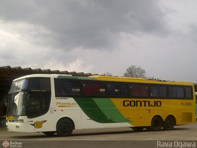 Empresa Gontijo de Transportes 15265 na cidade de Vitória da Conquista, Bahia, Brasil, por Rava Ogawa. ID da foto: 408482.