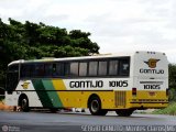 Empresa Gontijo de Transportes 10105 na cidade de Montes Claros, Minas Gerais, Brasil, por Sérgio Augusto Braga Canuto. Número da foto: #409047.