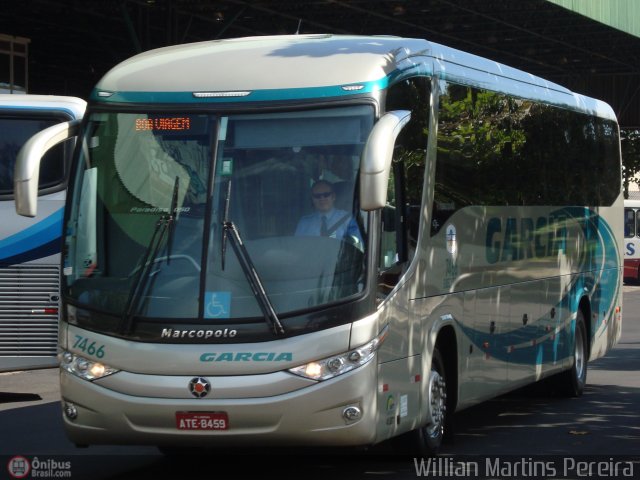 Viação Garcia 7466 na cidade de Bauru, São Paulo, Brasil, por Willian Martins Pereira. Número da foto: #410245.